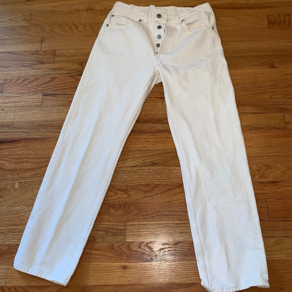 Levi's 501 straight leg jeans 31x30